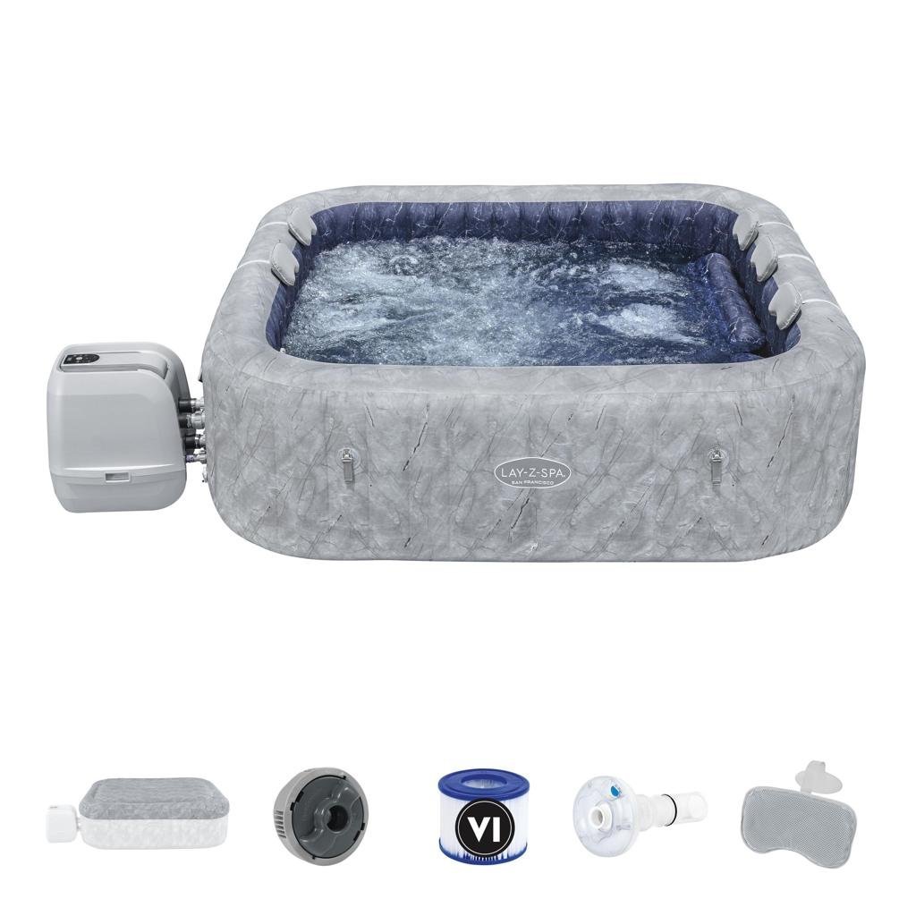 ml.jpg Spa gonflable Bestway Lay-Z-Spa San Francisco HydroJet Pro EnergySense - Image 1