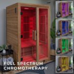 Backyard Discovery 2-Person Indoor Infrared Sauna Premium Cedar Wood - Image 3