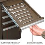 Kennedy 315XB 15-Drawer Maintenance Cart Brown - Image 4
