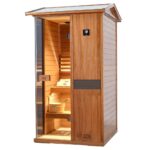 Solid Outdoor Steam Sauna – 2 Person | Model 702VS - Image 3