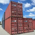 20′ high cube retired hire containers