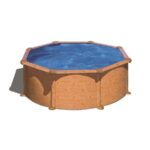 Piscine bois ronde Diamant 360 x 131 cm
