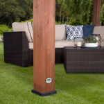 Backyard Discovery 10 Ft x 14 Ft Cedar Wood Outdoor Patio Pergola - Image 6