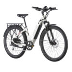 Aventon Level 2 Step-Through Commuter Electric Bike 500W Motor 60 Mile Range - Image 4