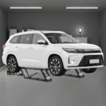 Designasofadfw 7000 Lb. Adjustable Remote-Control Portable Car Lift - Image 2