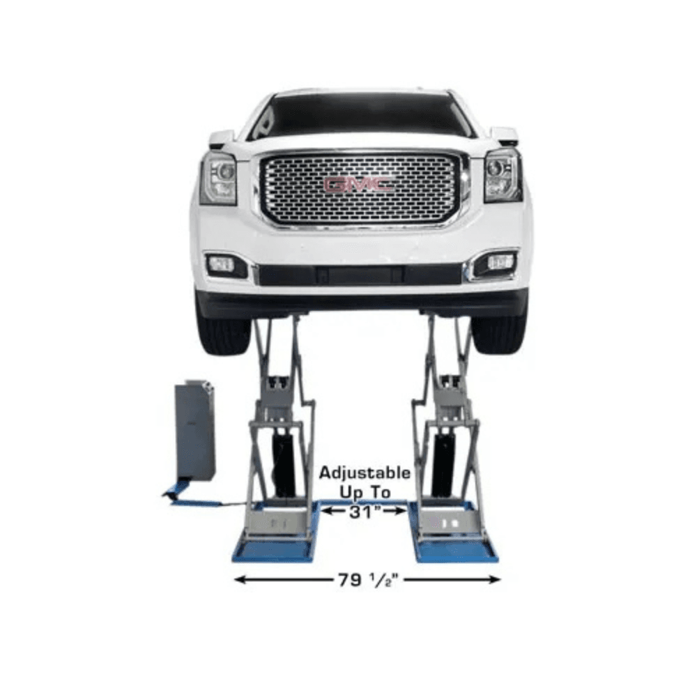 saybrokeeer-product-182-image-1.png Atlas SLP-9K 9000 Lb. Capacity Commercial Full-Rise Scissor Car Lift - Image 1