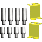 BendPak XPR-10AS-LP 10,000 lbs. Asymmetric 2-Post Lift with Low-Pro Arms - Image 3
