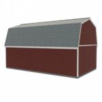 Best Barns Camp Reynolds 16' x 32' Two-Story Gambrel Wood Storage Shed - Image 2