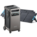 Anker SOLIX F3800 Portable Power Station 3840Wh LiFePO4 Battery Backup Generator with 6000W AC Output