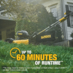 DEWALT 20V MAX Cordless Self-Propelled 21.5-Inch Lawn Mower and Outdoor Tool Combo Kit with Blower, Trimmer, and Saws - Image 2