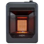 Bluegrass Living 10,000 BTU Natural Gas Ventless Infrared Space Heater with Base Feet B10TNIR-B - Image 3