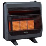 Bluegrass Living 30,000 BTU Natural Gas Ventless Infrared Space Heater with Blower and Base Feet B30TNIR-BB - Image 2