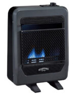 Bluegrass Living 10,000 BTU Propane Gas Ventless Blue Flame Space Heater with Base Feet B10TPB-B - Image 2
