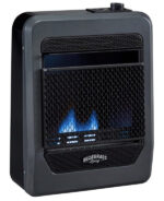 Bluegrass Living 10,000 BTU Propane Gas Ventless Blue Flame Space Heater with Base Feet B10TPB-B - Image 3