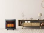 Bluegrass Living 28,000 BTU Propane Gas Ventless Infrared Space Heater with Blower and Base Feet B28TPIR-BB - Image 4