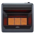 Bluegrass Living 28,000 BTU Propane Gas Ventless Infrared Space Heater with Blower and Base Feet B28TPIR-BB - Image 5