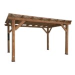 Backyard Discovery Delray 14' x 10' Cedar Wood Outdoor Patio Pergola - Image 2
