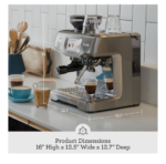 Breville Barista Express BES870XL Brushed Stainless Steel Espresso Machine with Conical Burr Grinder - Image 4