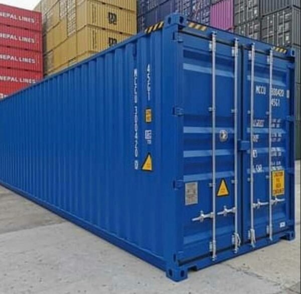 shippingcontainers_4use_1655901290_2866230228046127666_7681475953-1-600x585-1-1.jpg 40FT Brand New Blue Cargo Container for storage - Image 1