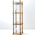 Yama 25 Cup Cold Brew Tower Curved Brown Wood Frame - Image 2