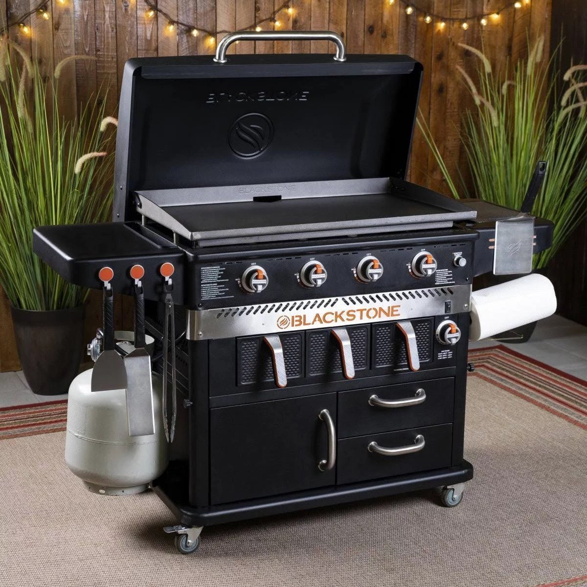 shopping-2022-06-22T155134.668-1-1.jpg BLACKSTONE 36-Inch 4 Burner Gas Griddle with Dual Air Fryer Drawers – Model 1923 Black - Image 1